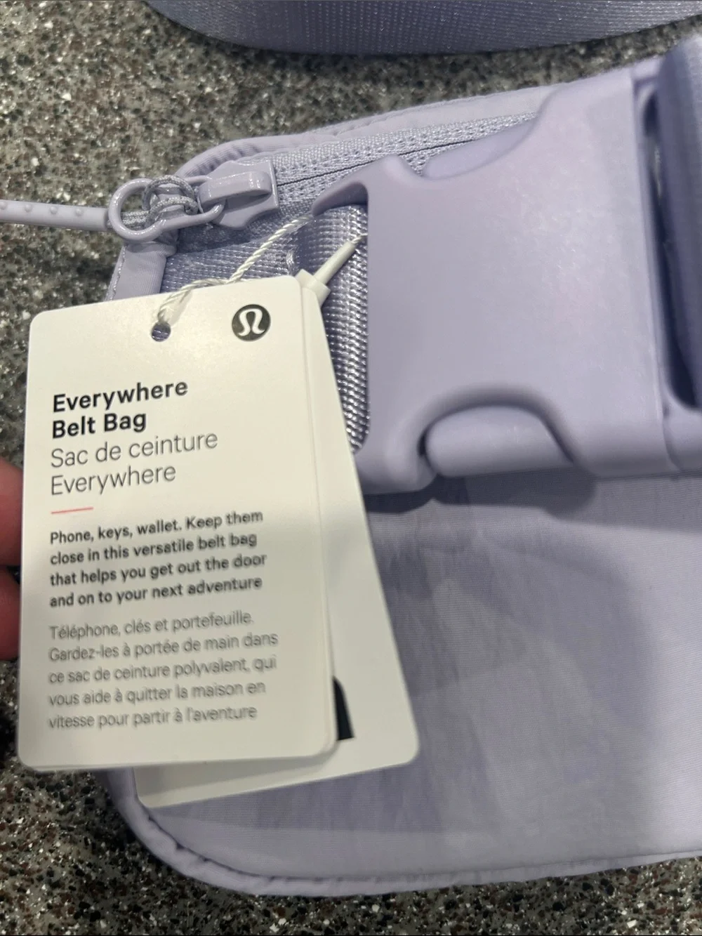 lululemon athletica Light Lavender Everywhere Belt Bag